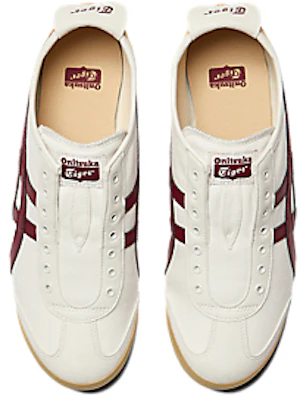 Onitsuka Tiger MEXICO 66 Slip-On Off-White/Beet Juice Sneakers 1183A360-131 Sizing Onitsuka Tiger MEXICO 66 Slip-On Off-White/Beet Juice Sneakers 1183A360-131