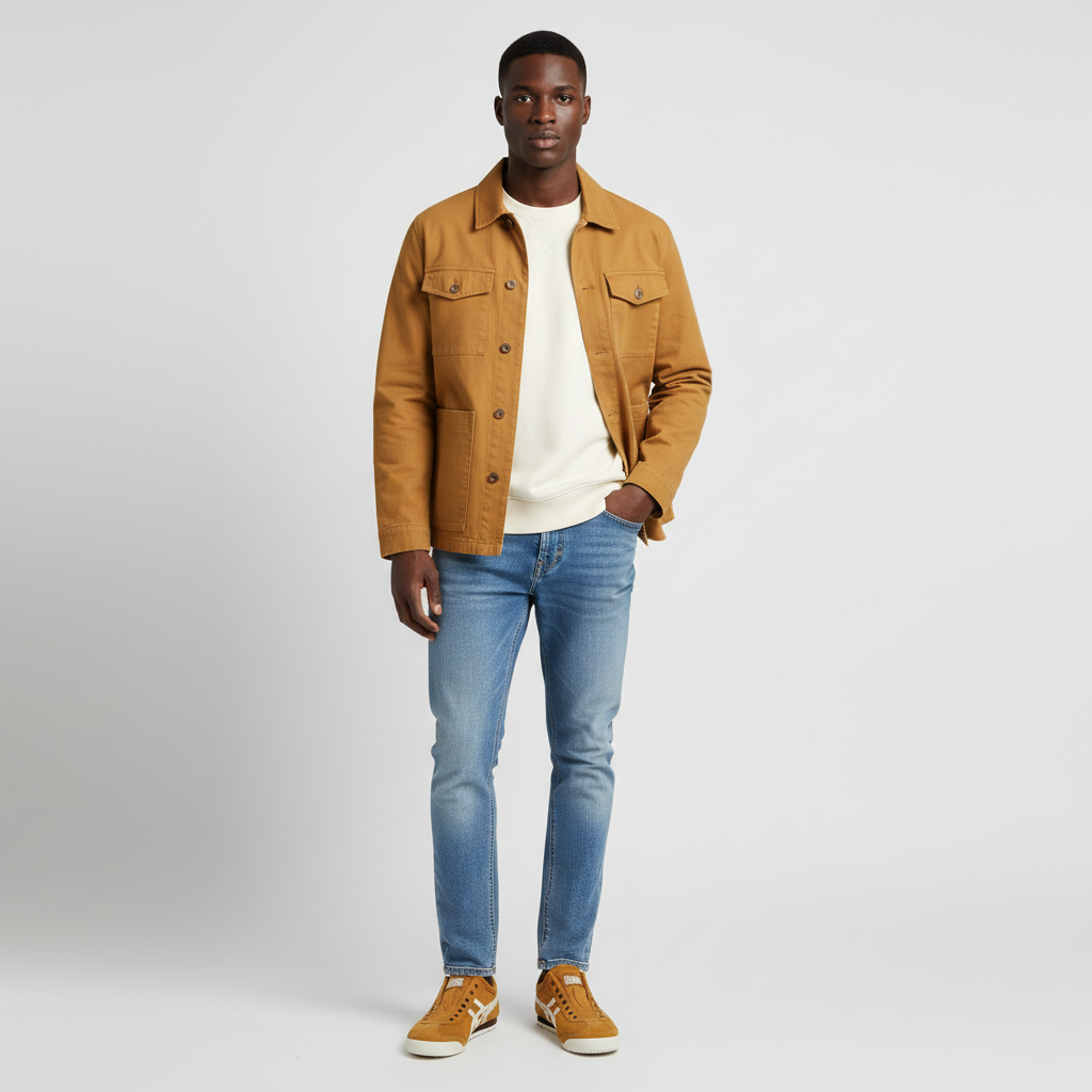 Lookbook Kasut Slip-on Onitsuka Tiger MEXICO 66 'Tan Presidio Vanilla' 1183A438-201