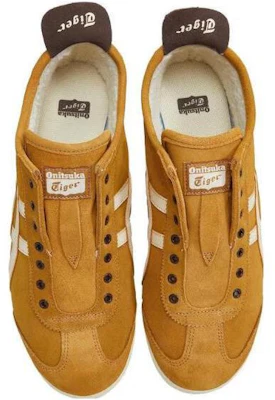 Kasut Slip-on Onitsuka Tiger MEXICO 66 'Tan Presidio Vanilla' 1183A438-201 Details for Kasut Slip-on Onitsuka Tiger MEXICO 66 'Tan Presidio Vanilla' 1183A438-201