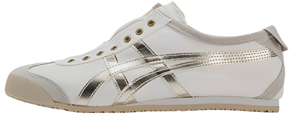 Onitsuka Tiger MEXICO 66 Slip-on Shoes 'White Gold' D528Q-0194 Buy Onitsuka Tiger MEXICO 66 Slip-on Shoes 'White Gold' D528Q-0194