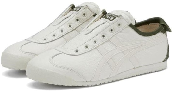 鬼塚虎 MEXICO 66 一脚蹬休闲鞋 '白色绿色' 1183B815-100 Lookbook 鬼塚虎 MEXICO 66 一脚蹬休闲鞋 '白色绿色' 1183B815-100