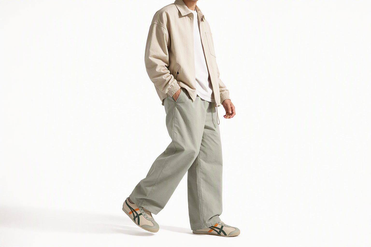 Order Onitsuka Tiger Mexico 66 Slip-On ''Beige Verde Erba'' Sneakers 1183B815-108