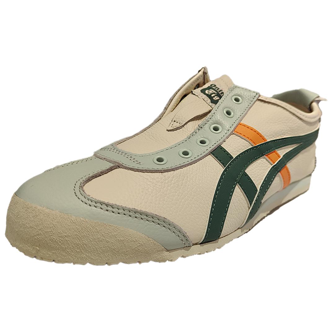 Shop Sneakers Onitsuka Tiger Mexico 66 Slip-On 'Beige Grass Green' 1183B815-108