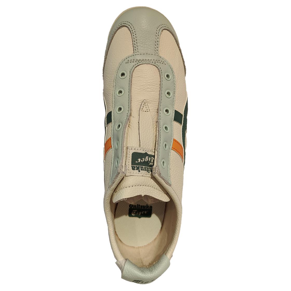 Details for Onitsuka Tiger Mexico 66 Slip-On ''Beige Verde Erba'' Sneakers 1183B815-108