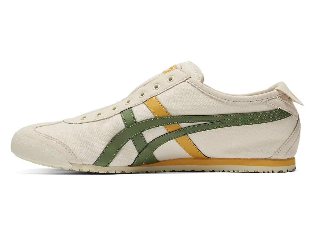 Lookbook Onitsuka Tiger Mexico 66 Slip On 'Birch Moss' Lelaki Kasut Sneakers 1183A360-211