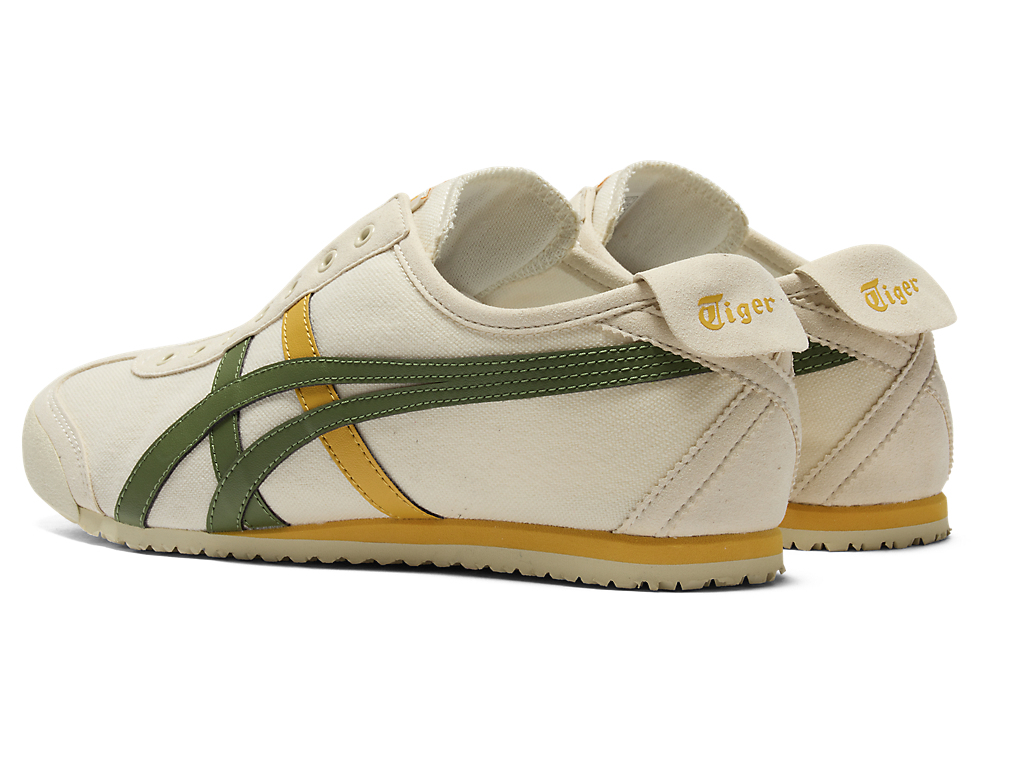 Shop Onitsuka Tiger Mexico 66 Slip On 'Birch Moss' Lelaki Kasut Sneakers 1183A360-211