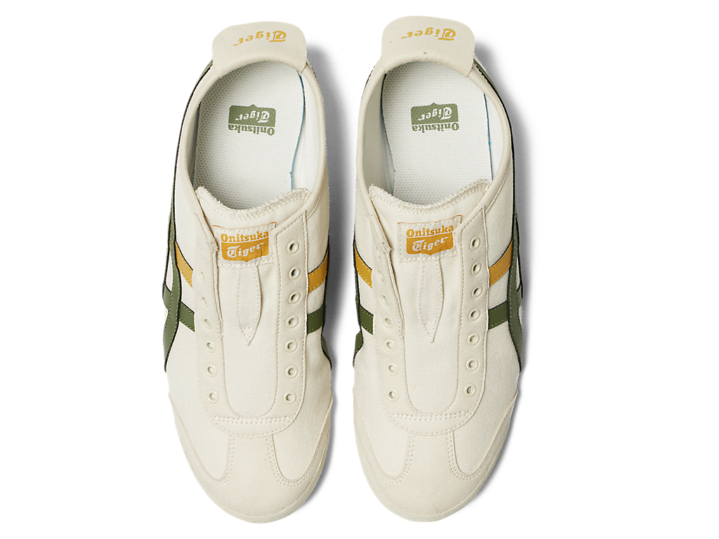 Details for Onitsuka Tiger Mexico 66 Slip On 'Birch Moss' Lelaki Kasut Sneakers 1183A360-211