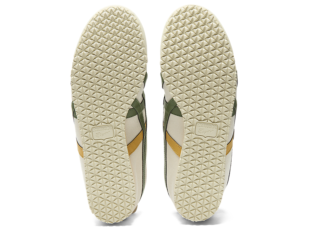 Sizing Onitsuka Tiger Mexico 66 Slip On 'Birch Moss' Lelaki Kasut Sneakers 1183A360-211
