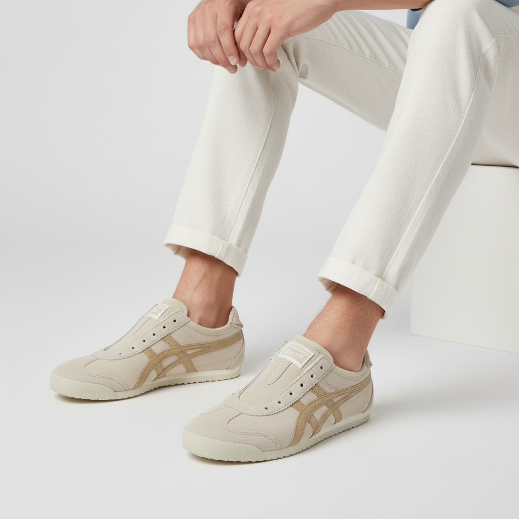 Order Onitsuka Tiger Mexico 66 Slip On 'Birch Wood Crepe' Lelaki/Wanita 1183C157-200