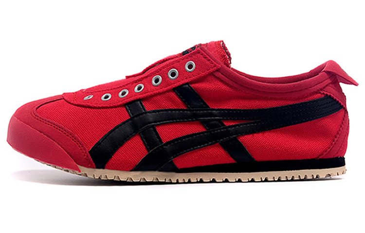 Onitsuka Tiger Mexico 66 Slip On 'Black Red'