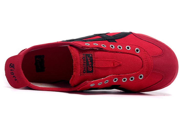 Onitsuka Tiger Mexico 66 Slip On 'Black Red' 圖 4