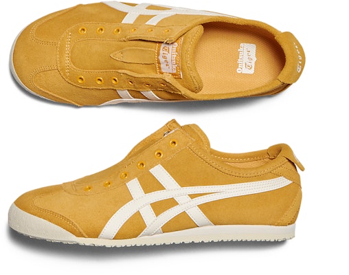 Onitsuka Tiger Mexico 66 Slip On 'Golden Glow Cream' Lelaki & Wanita 1183C157-750 Cheap Onitsuka Tiger Mexico 66 Slip On 'Golden Glow Cream' Lelaki & Wanita 1183C157-750