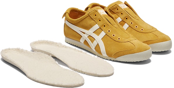 Onitsuka Tiger Mexico 66 Slip On 'Golden Glow Cream' en español. 1183C157-750 1