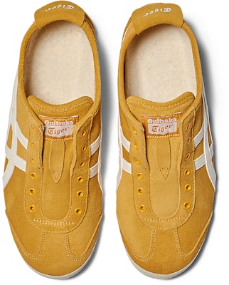 Onitsuka Tiger Mexico 66 Slip On 'Golden Glow Cream' Lelaki & Wanita 1183C157-750 2