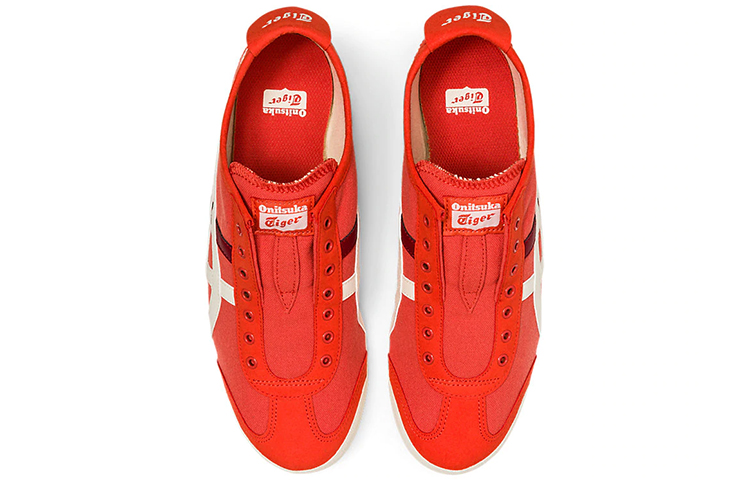 Shop オニツカタイガー メキシコ66 スリッポン (レッド) 1183A360-601