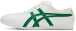 Buy Onitsuka Tiger鬼冢虎 MEXICO 66 無鞋帶復古慢跑鞋 男女同款 白綠