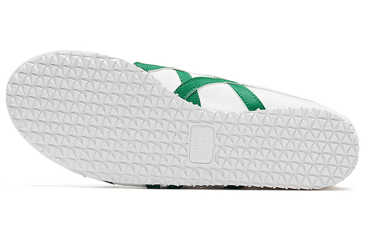 Purchase Onitsuka Tiger鬼冢虎 MEXICO 66 無鞋帶復古慢跑鞋 男女同款 白綠