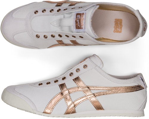 Onitsuka Tiger Mexico 66 Slip On 'Blanco Oro Rosa' 1183A962-100 Cheap Onitsuka Tiger Mexico 66 Slip On 'Blanco Oro Rosa' 1183A962-100