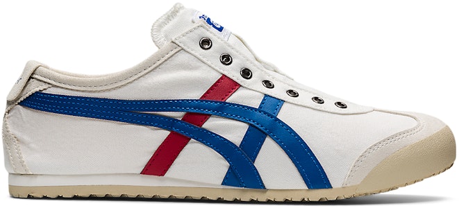 鬼冢虎 Mexico 66 无鞋带休闲鞋“白色三色” 1183A360-121 Buy 鬼冢虎 Mexico 66 无鞋带休闲鞋“白色三色” 1183A360-121