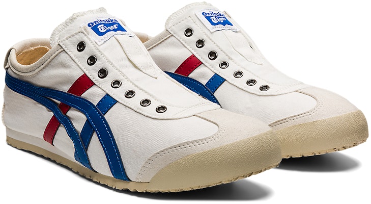 Onitsuka Tiger Mexico 66 Slip On 'Blanco Tricolor'. 1183A360-121 Order Onitsuka Tiger Mexico 66 Slip On 'Blanco Tricolor'. 1183A360-121