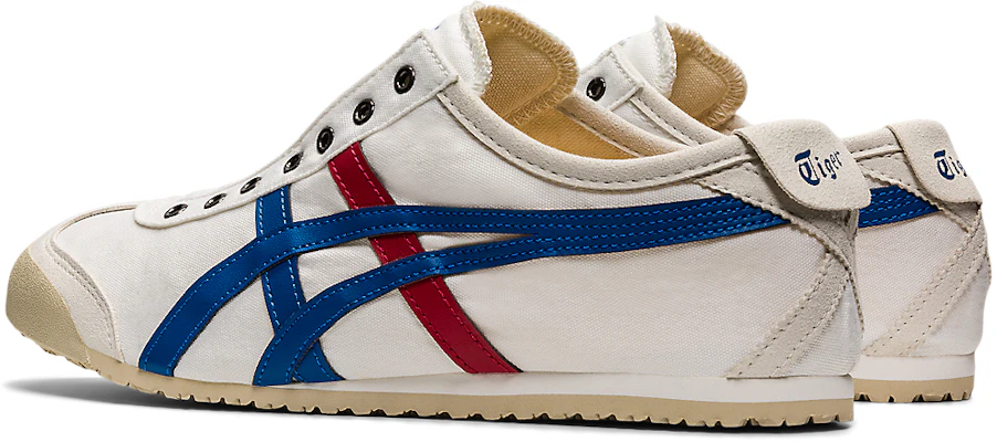 オニツカタイガー メキシコ66 スリッポン 白トリコロール 1183A360-121 Details for オニツカタイガー メキシコ66 スリッポン 白トリコロール 1183A360-121