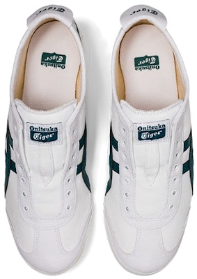 오니츠카 타이거 멕시코 66 슬립온 '화이트 벨벳 파인' 1183A360-112 Shop 오니츠카 타이거 멕시코 66 슬립온 '화이트 벨벳 파인' 1183A360-112