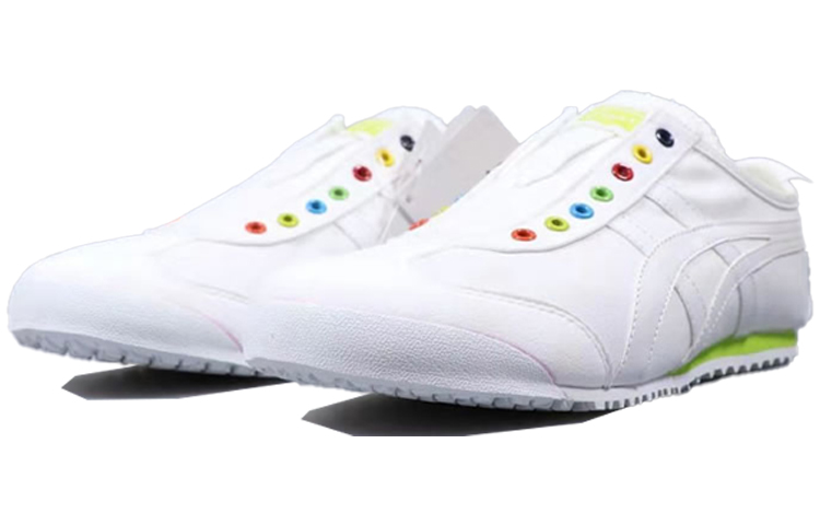 Onitsuka Tiger Mexico 66 Slip-On Sport Shoes Green/White 圖 3