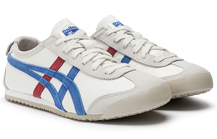 Order Onitsuka Tiger 鬼塚虎 MEXICO 66 防滑耐磨 低筒 板鞋 男女同款 白色