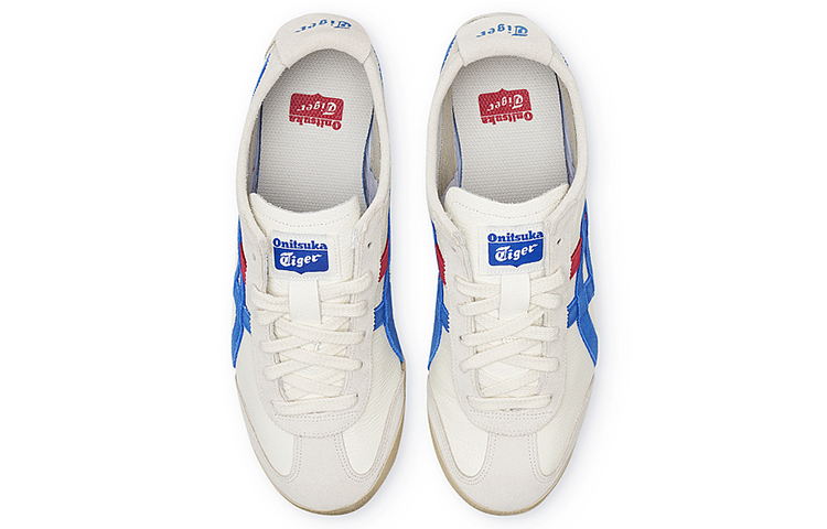 Shop Onitsuka Tiger 鬼塚虎 MEXICO 66 防滑耐磨 低筒 板鞋 男女同款 白色