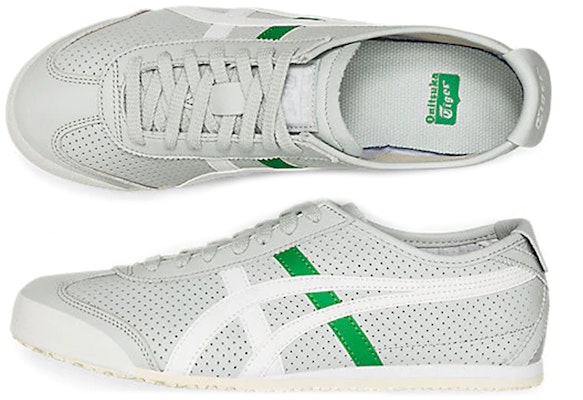 Onitsuka Tiger Mexico 66 Unisex Gray/Green 1183A694-020 Sizing Onitsuka Tiger Mexico 66 Unisex Gray/Green 1183A694-020