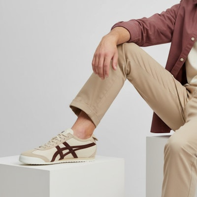 Onitsuka Tiger Mexico 66 Vintage 'Cream Burgundy' 1183B391-251 Order Onitsuka Tiger Mexico 66 Vintage 'Cream Burgundy' 1183B391-251
