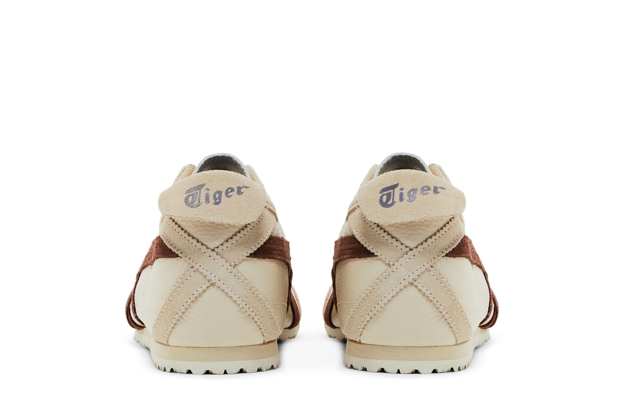 Cheap Onitsuka Tiger鬼塚虎 MEXICO 66 合成皮革 低筒 休閒鞋 男女同款 米棕