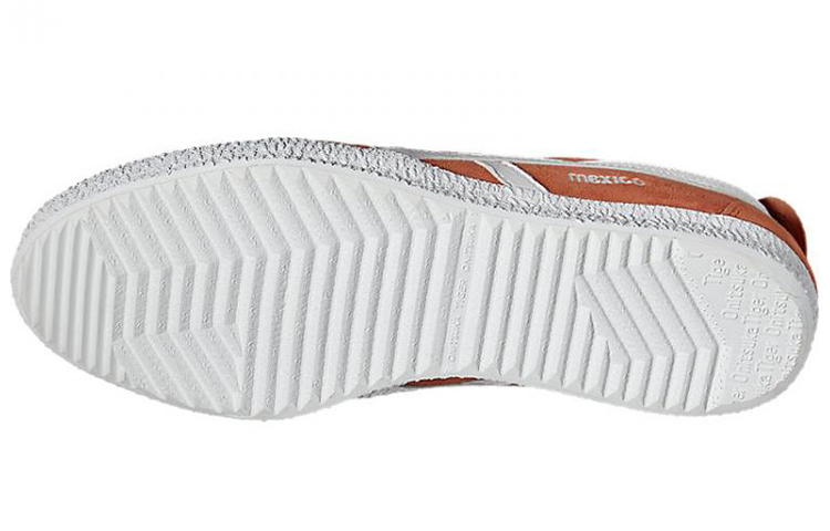 Shop 鬼塚虎 Mexico Delegation 低幫休閒板鞋 男女同款 橙色