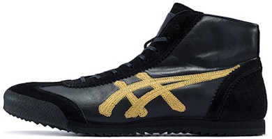 Onitsuka Tiger Mexico Mid Runner 'Black Rich Gold' D7R1L-9094 Onitsuka Tiger Mexico Mid Runner 'Black Rich Gold' D7R1L-9094