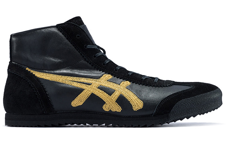Order Onitsuka Tiger Mexico Mid Runner 高筒運動鞋 黑金色