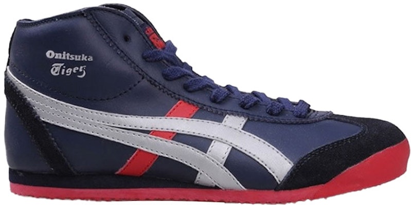 Onitsuka Tiger Mexico Mid Runner 'Blue Silver Red' THL328-1206 Order Onitsuka Tiger Mexico Mid Runner 'Blue Silver Red' THL328-1206