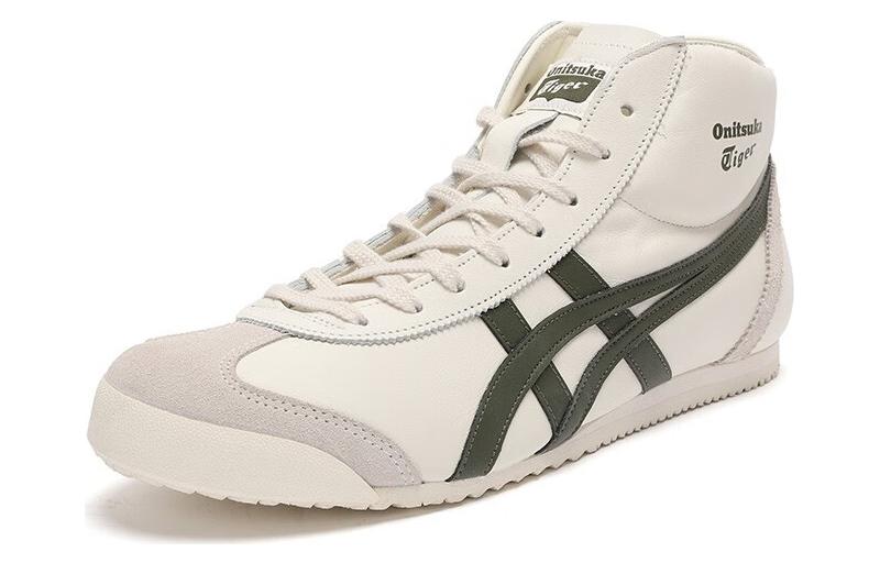Lookbook Onitsuka Tiger Mexico 中筒跑步鞋 當季新款 男女皆宜 白綠色