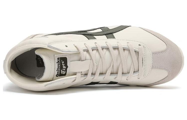 Shop Onitsuka Tiger Mexico 中筒跑步鞋 當季新款 男女皆宜 白綠色