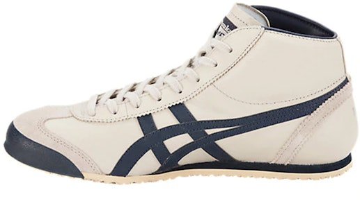 Onitsuka Tiger鬼塚虎 Mexico Mid Runner 簡約 中幫 跑步鞋 男女同款 米白藍 Buy Onitsuka Tiger鬼塚虎 Mexico Mid Runner 簡約 中幫 跑步鞋 男女同款 米白藍