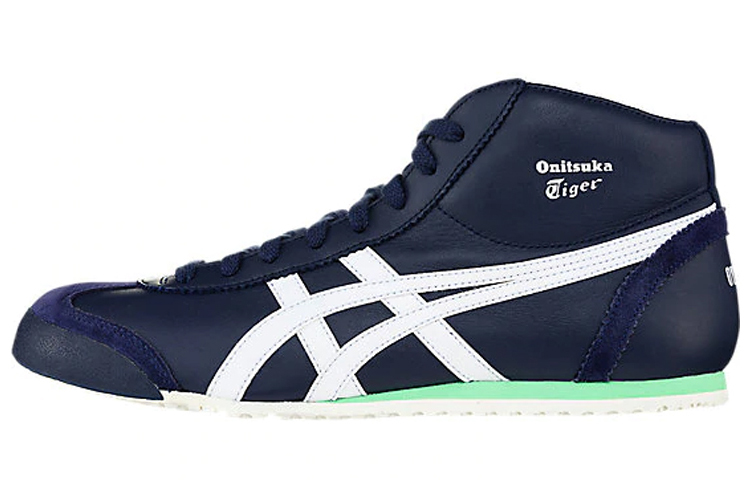 Onitsuka Tiger Mexico Mid Runner 'Dark Blue White Green' 1183A335-401
