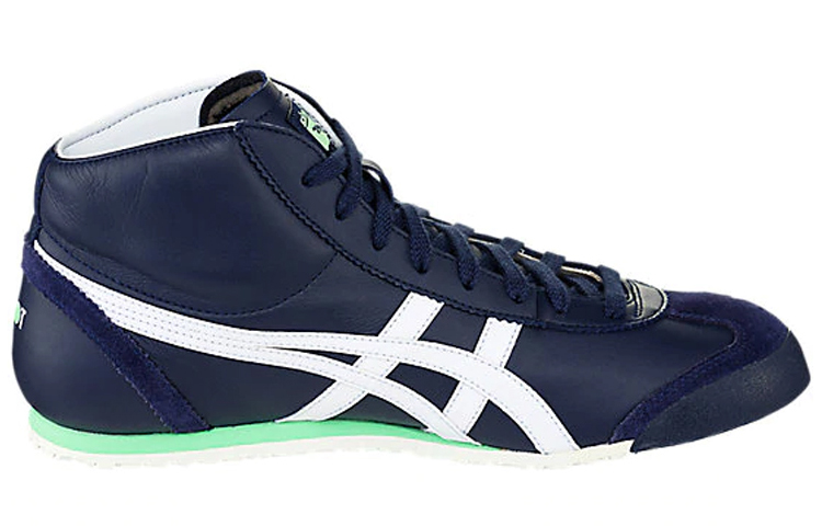 Lookbook Onitsuka Tiger 鬼塚虎 墨西哥中帮休闲鞋 男女同款 深藍