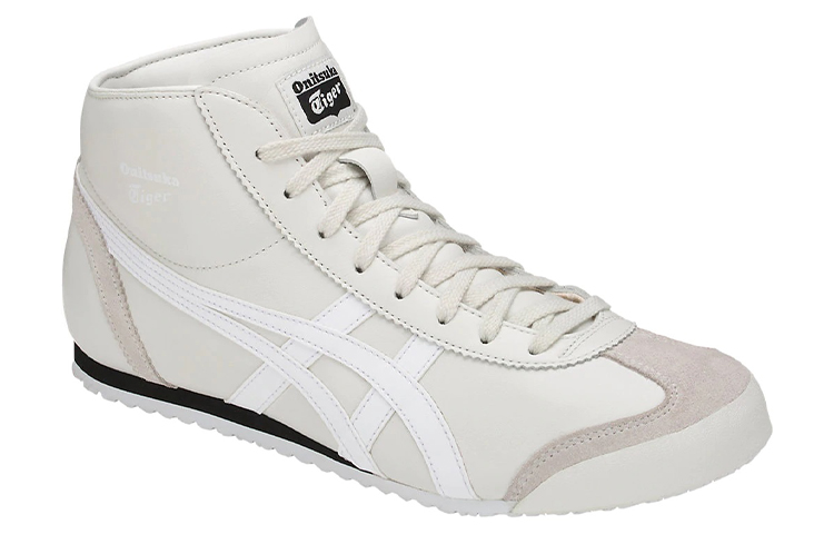 Lookbook Onitsuka Tiger鬼塚虎 Mexico Mid Runner 中筒休閒生活鞋 男女款 灰白