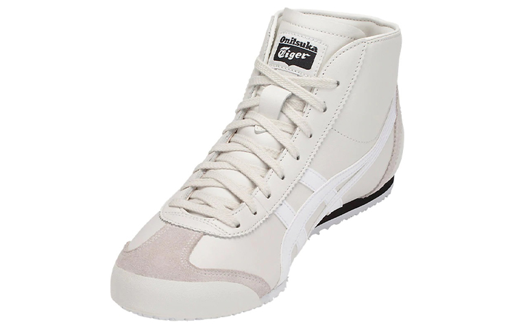 Shop Onitsuka Tiger鬼塚虎 Mexico Mid Runner 中筒休閒生活鞋 男女款 灰白