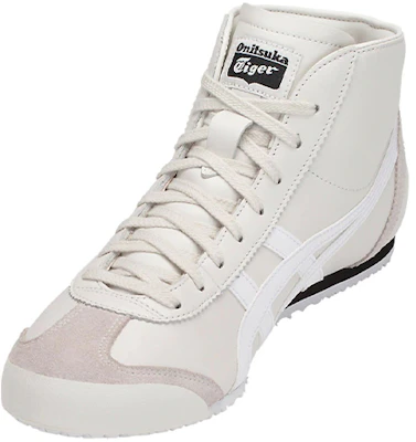Onitsuka Tiger鬼塚虎 Mexico Mid Runner 中筒休閒生活鞋 男女款 灰白 Shop Onitsuka Tiger鬼塚虎 Mexico Mid Runner 中筒休閒生活鞋 男女款 灰白