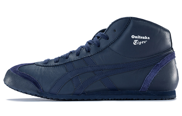 Buy Onitsuka Tiger Mexico Mid Runner 'Peacoat' Lelaki Sneakers HL328-5858