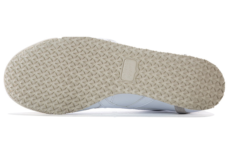 Shop 鬼塚虎 Mexico Mid Runner 休閒舒適運動鞋 男女同款 白灰色