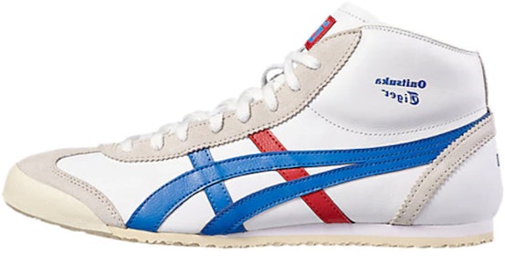 Onitsuka Tiger Mexico Mid Runner 'Putih Biru Merah' DL409-0143 Buy Onitsuka Tiger Mexico Mid Runner 'Putih Biru Merah' DL409-0143