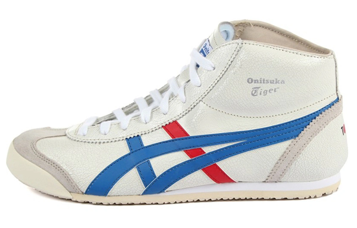 Onitsuka Tiger Mexico Mid Runner 'White Blue Red'