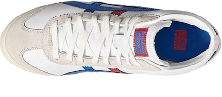 オニツカタイガー メキシコミッドランナー 白青赤 DL409-0143 Lookbook オニツカタイガー メキシコミッドランナー 白青赤 DL409-0143