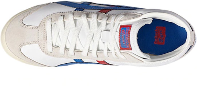 Onitsuka Tiger Mexico Mid Runner 'Putih Biru Merah' DL409-0143 Lookbook Onitsuka Tiger Mexico Mid Runner 'Putih Biru Merah' DL409-0143